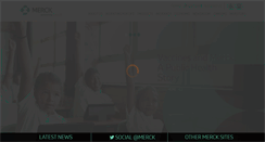 Desktop Screenshot of merck.com